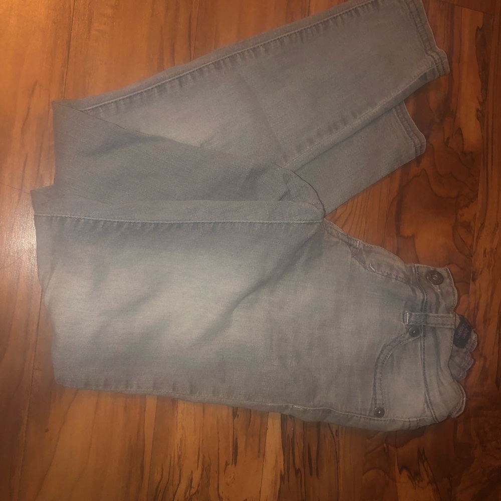 Levi girls jeans grey wash sz 8 girls